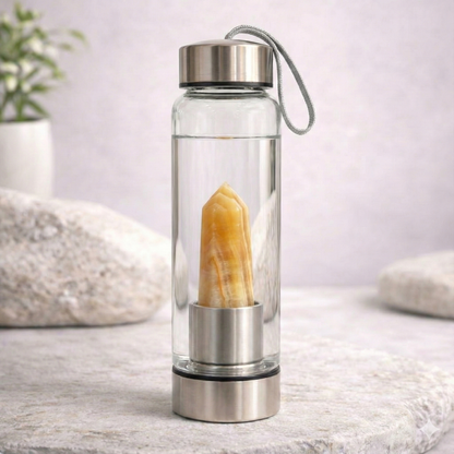 Doğal Taşlı Matara (400ml)